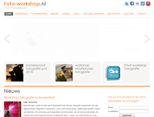 Tablet Screenshot of foto-workshop.nl
